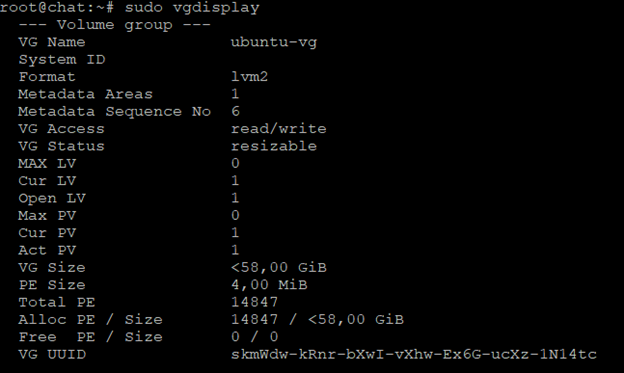  Расширение разделов Linux 
